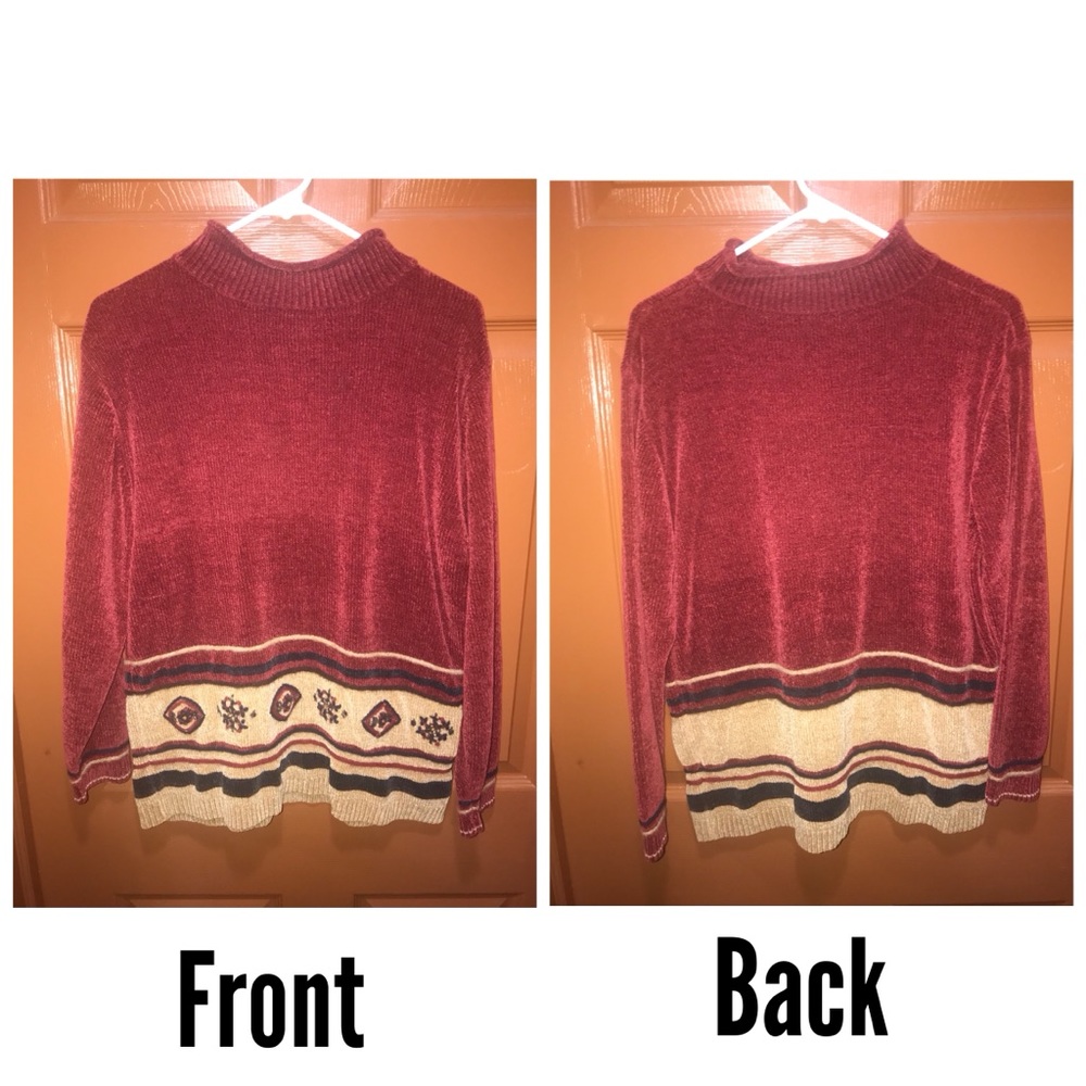 Red sweater ! Vintage